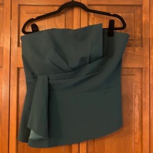 Emerald Green Corset Top